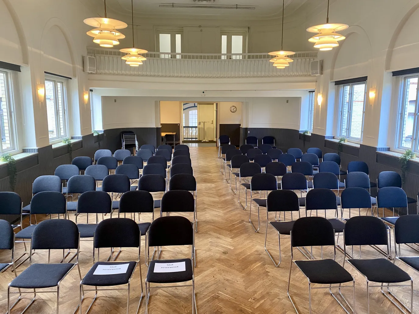 Festsalen bordopsætning